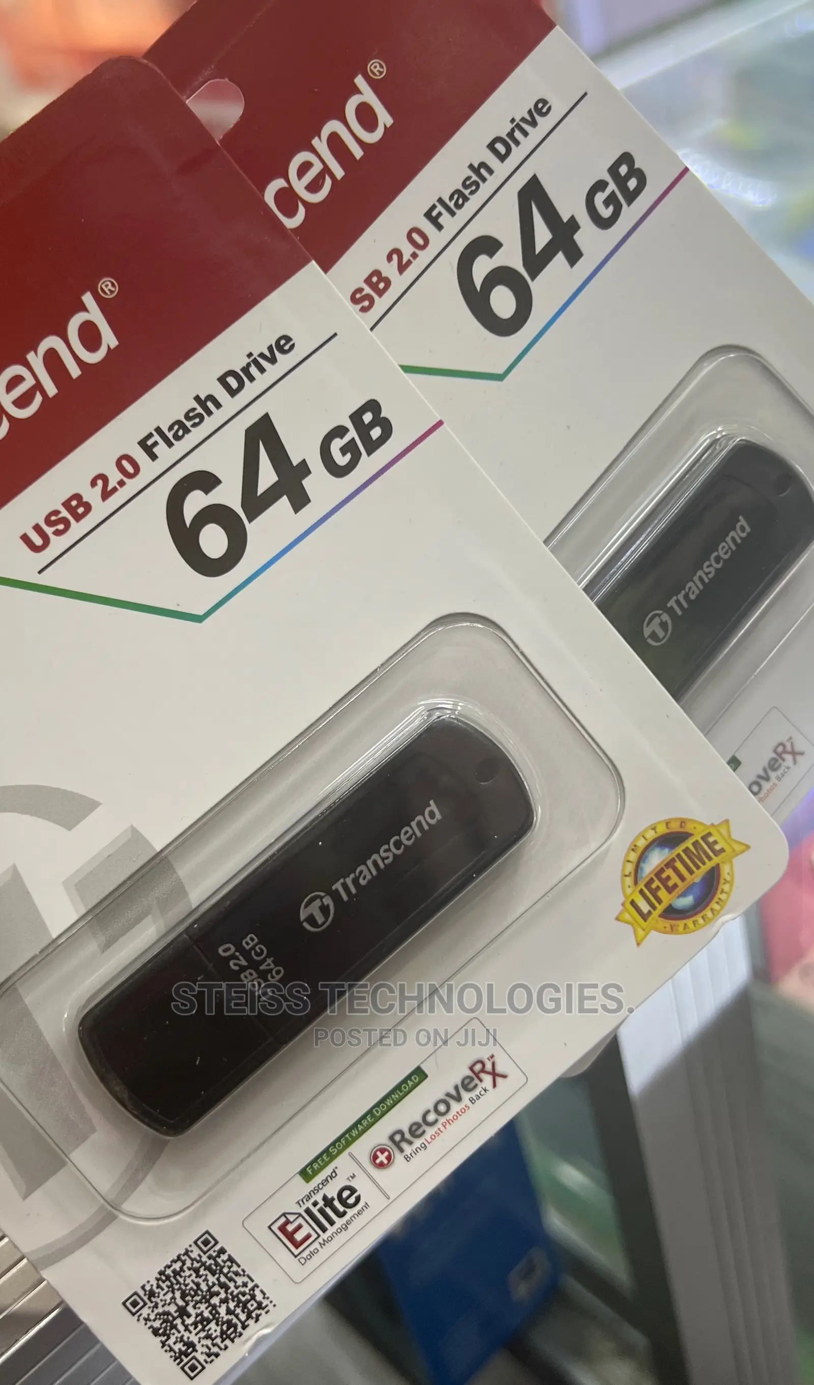 Transcend 64gb Flashdisk.