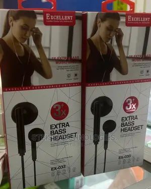 Excellent Wired Superbass Earphones.