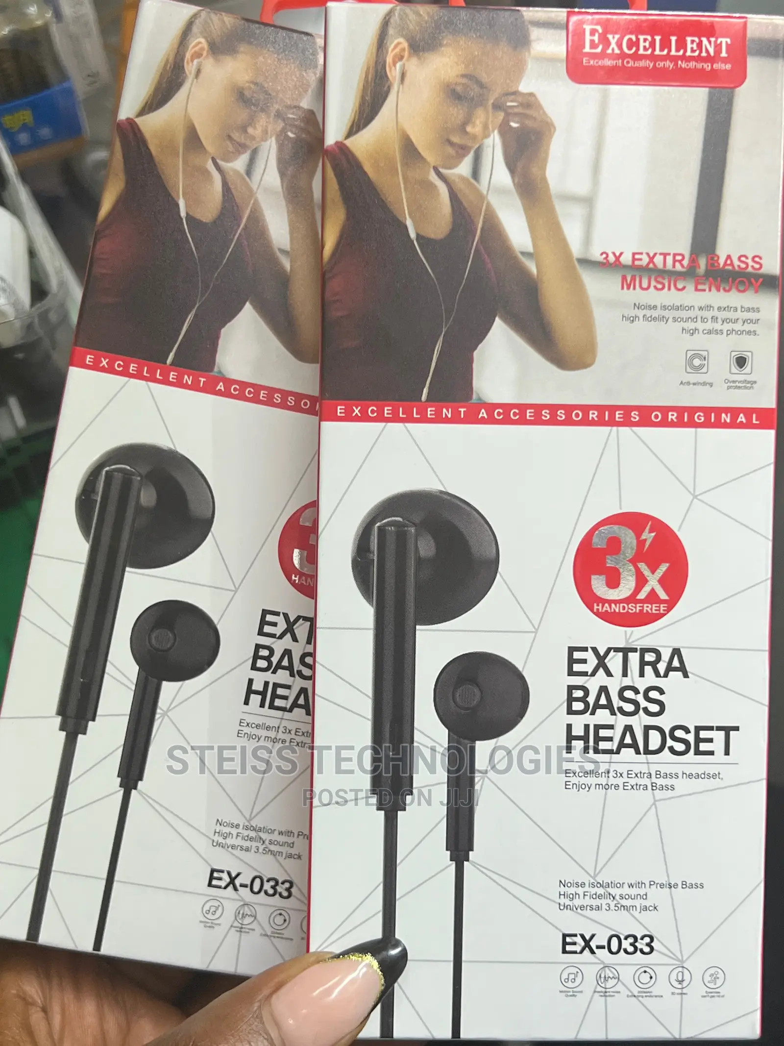 Excellent Wired Superbass Earphones.