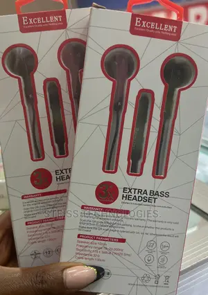 Excellent Wired Superbass Earphones.