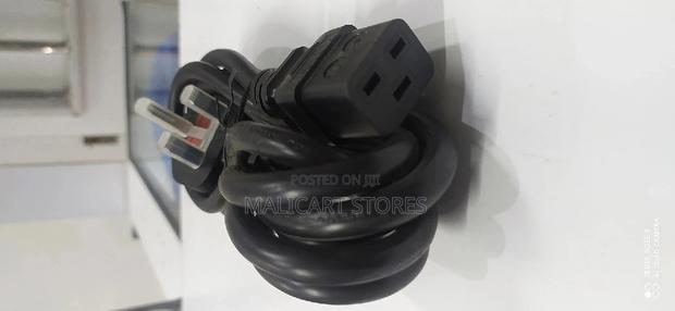 C19 to C20 Power Cable to UK Plug - main view