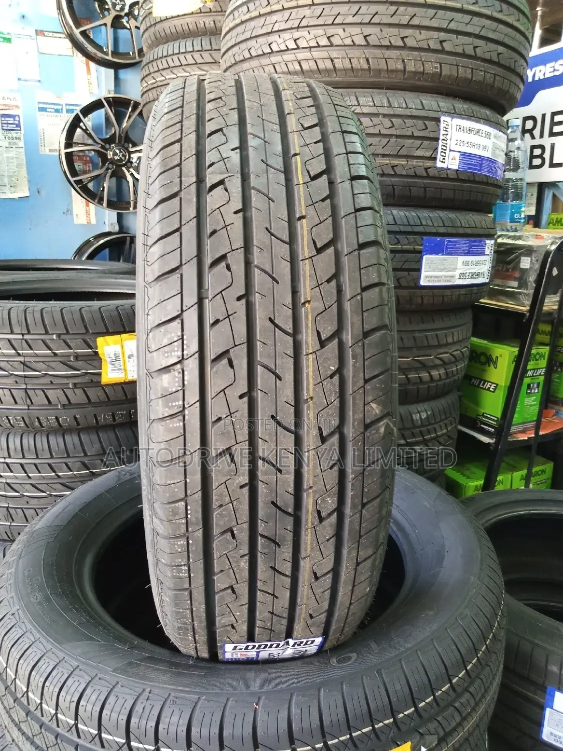 225/55r19 Goddard Tyre