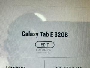 Samsung Galaxy Tab E 8.0 32 GB Black - main view