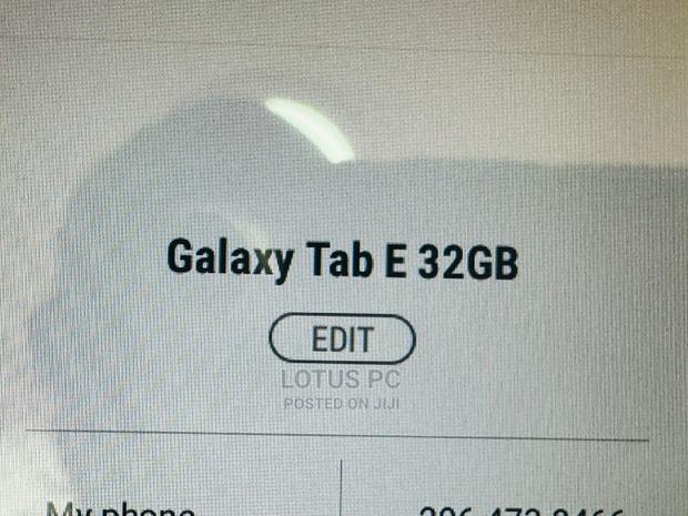 Samsung Galaxy Tab E 8.0 32 GB Black