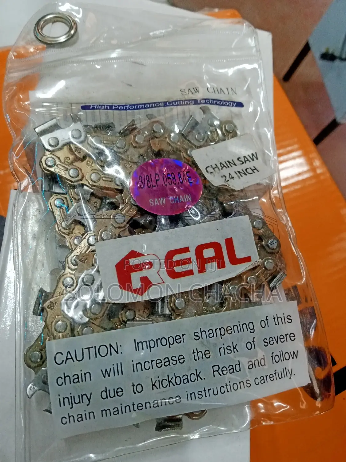 Real Chain Saw