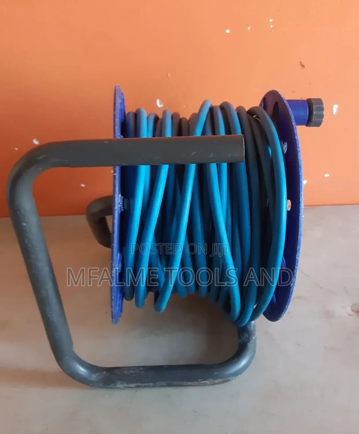 Extension Cable Reel -25m Heavy Duty 4 Sockets Genuine Ex-Uk