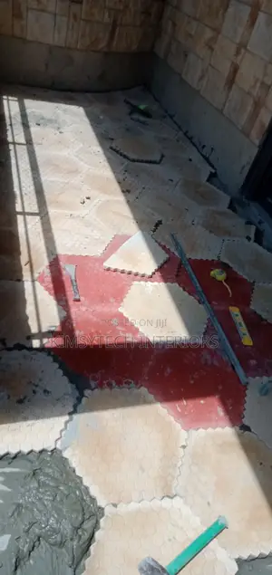 Mazzeras, Fixing Eurocon Tile Decorations and Cabro Laying