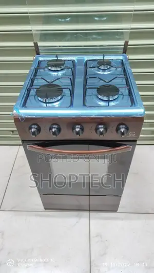 Eurochef 4 Gas Standing Cooker With Gas Oven