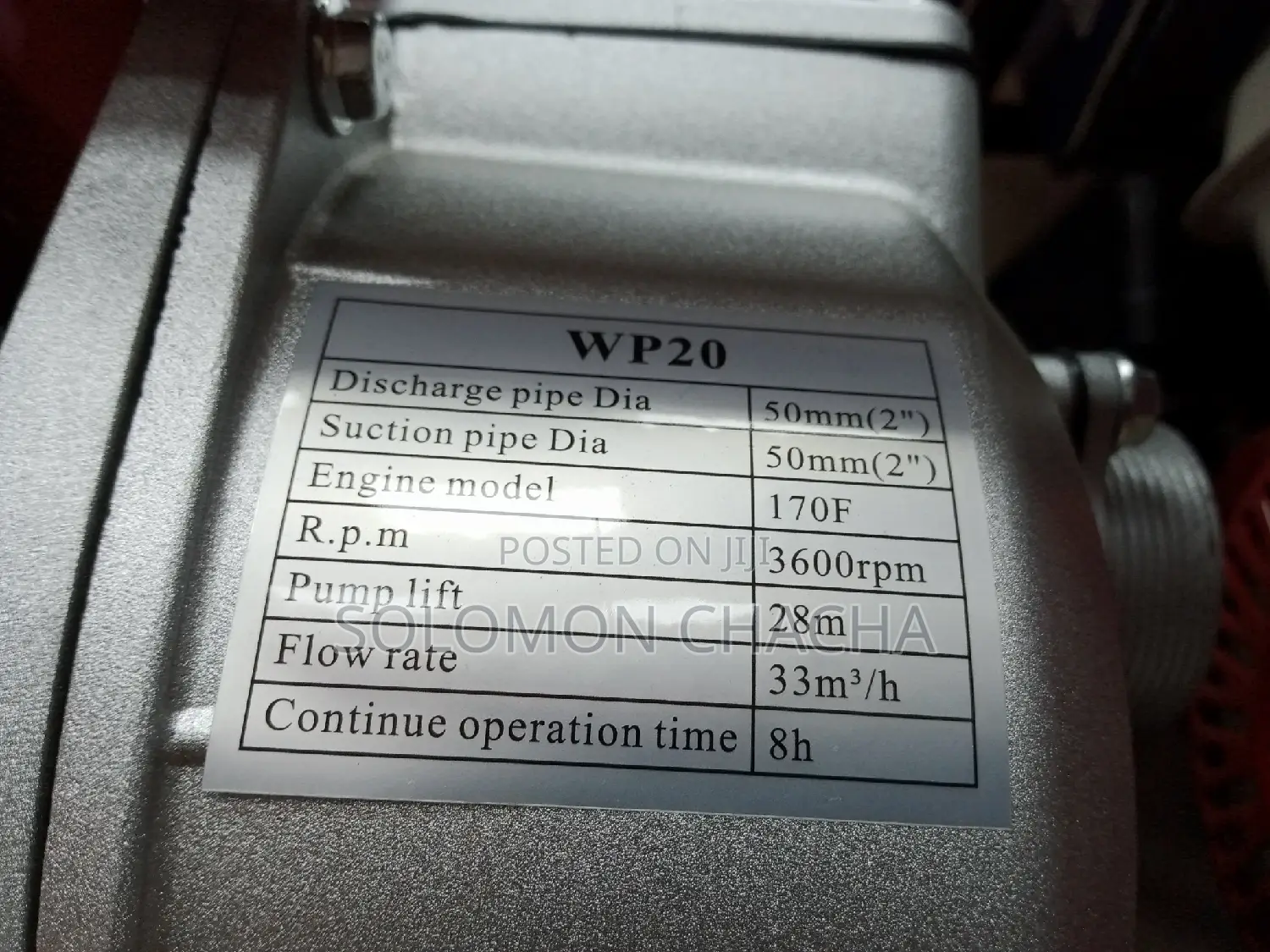 Windsor 2inch Water Pump