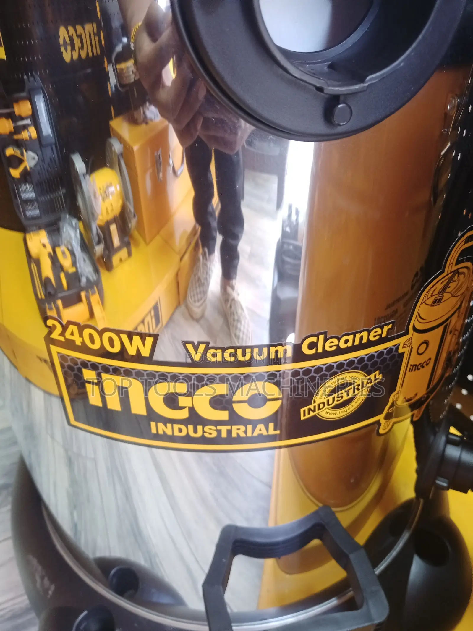Ingco 2400w Industrial Vacuum Cleaner 75litre