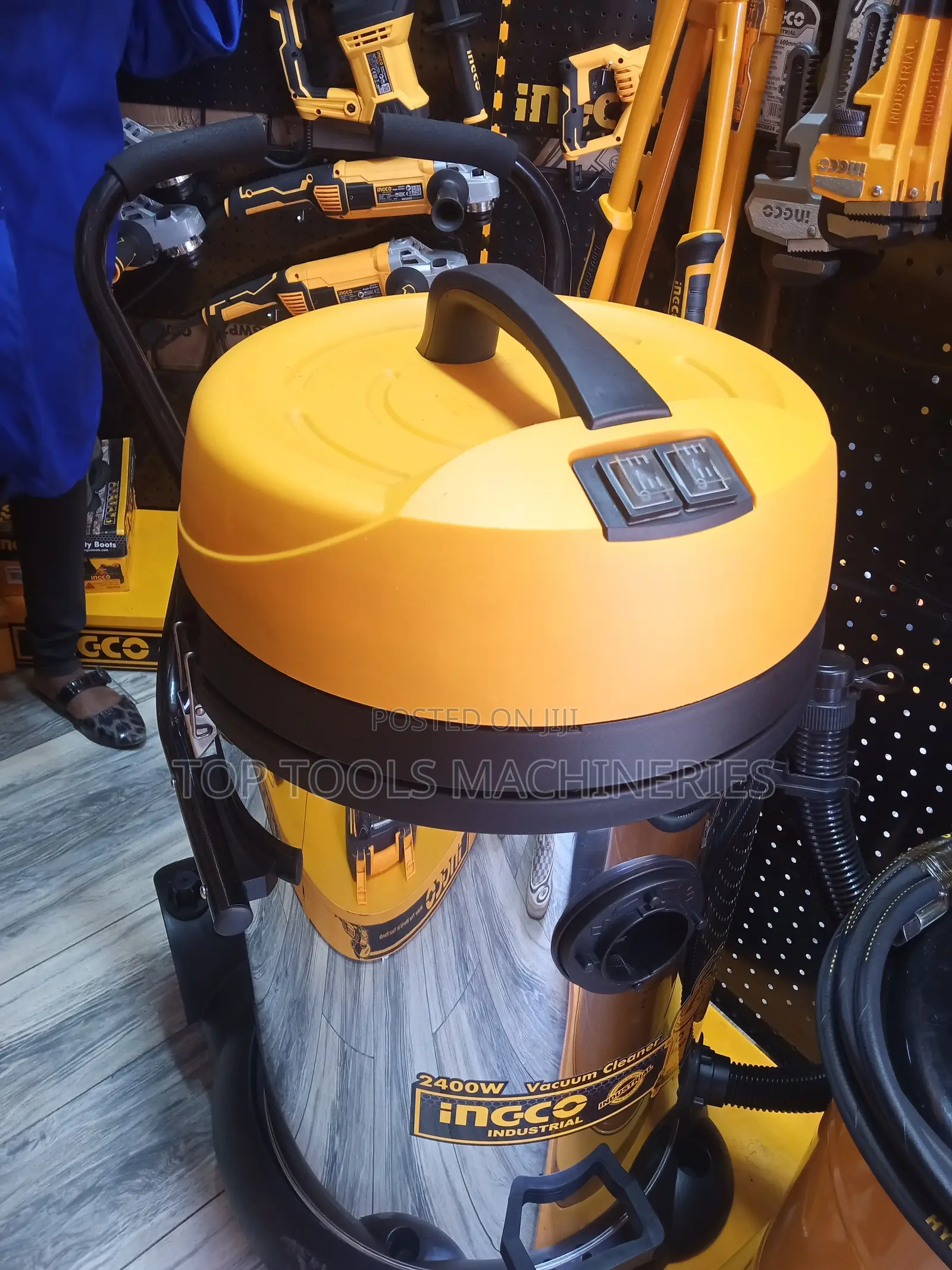 Ingco 2400w Industrial Vacuum Cleaner 75litre