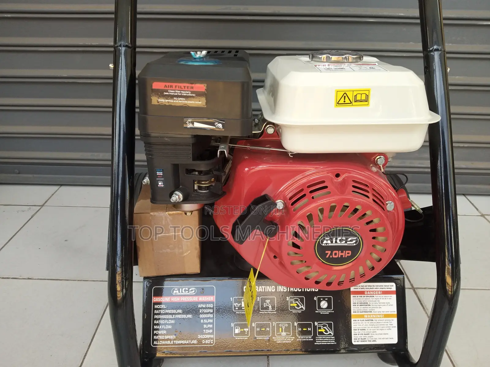 Aico Gasoline High Pressure Petrol Washer 3600psi