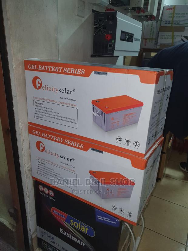 Felicity Gel Solar Battery 200ah - main view