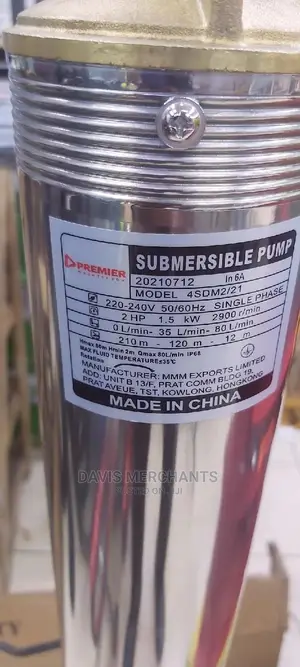 Submersible Water Pump With