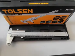 Tolsen Vernier Caliper 150mm 6" Heavy Duty Analog Caliper