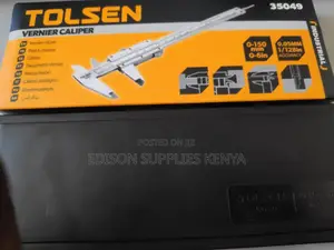 Tolsen Vernier Caliper 150mm 6" Heavy Duty Analog Caliper