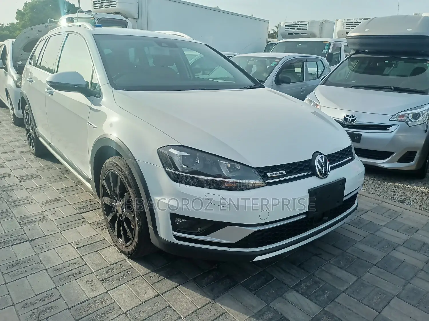 Volkswagen Golf Alltrack 2016 White