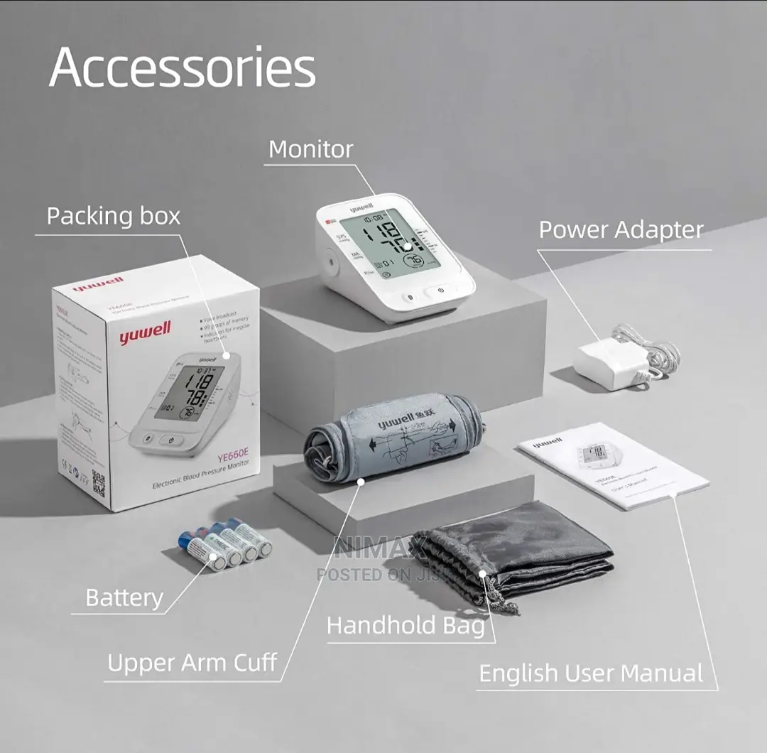 Yuwell Blood Pressure Monitor, Digital Machine for Home Use