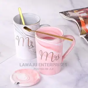 Valentines Mr Mrs Couple Mug Gift Set