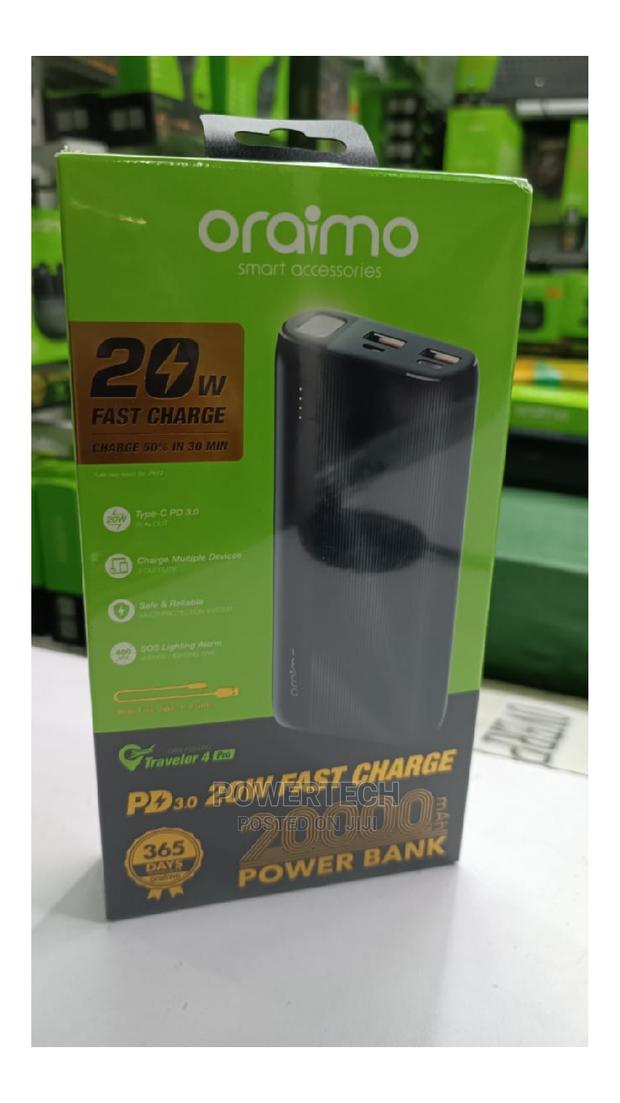 Oraimo Power Bank 20000 Mah. - main view