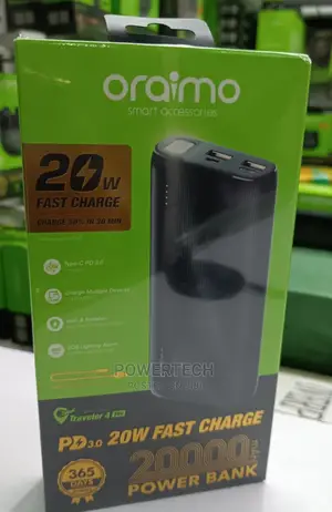 Oraimo Power Bank -20000mah
