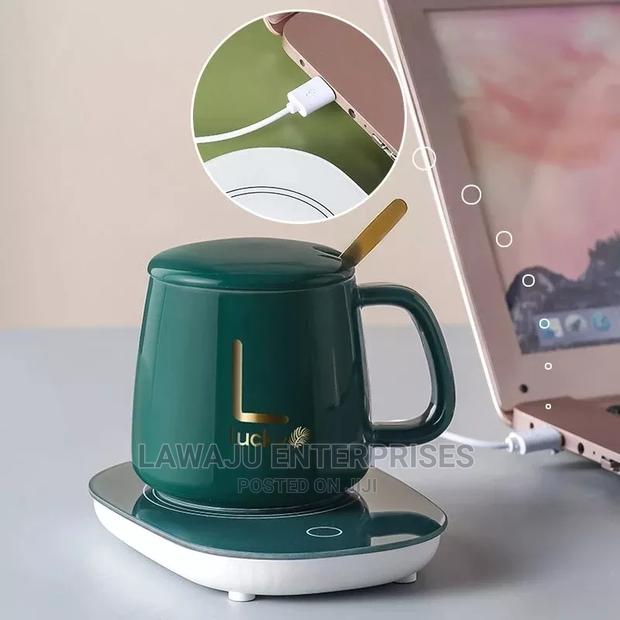 Valentines Luxury Cup, Lid, Spoon Warmer Gift Set - thumbnail 3