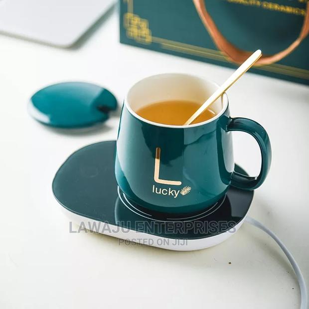 Valentines Luxury Cup, Lid, Spoon Warmer Gift Set - thumbnail 4