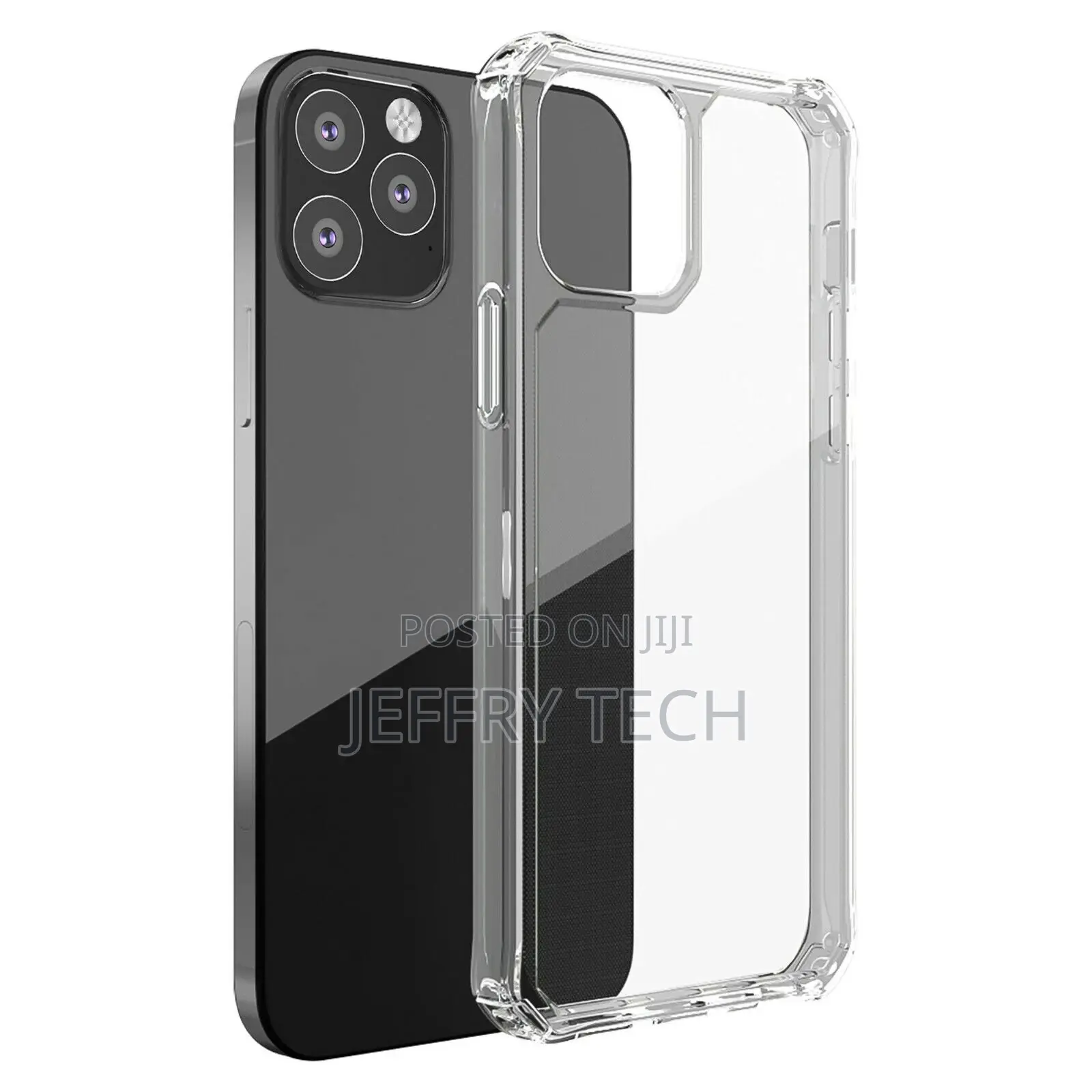 iPhone All Models 13 12 11 Pro Max Shockproof Clear Case