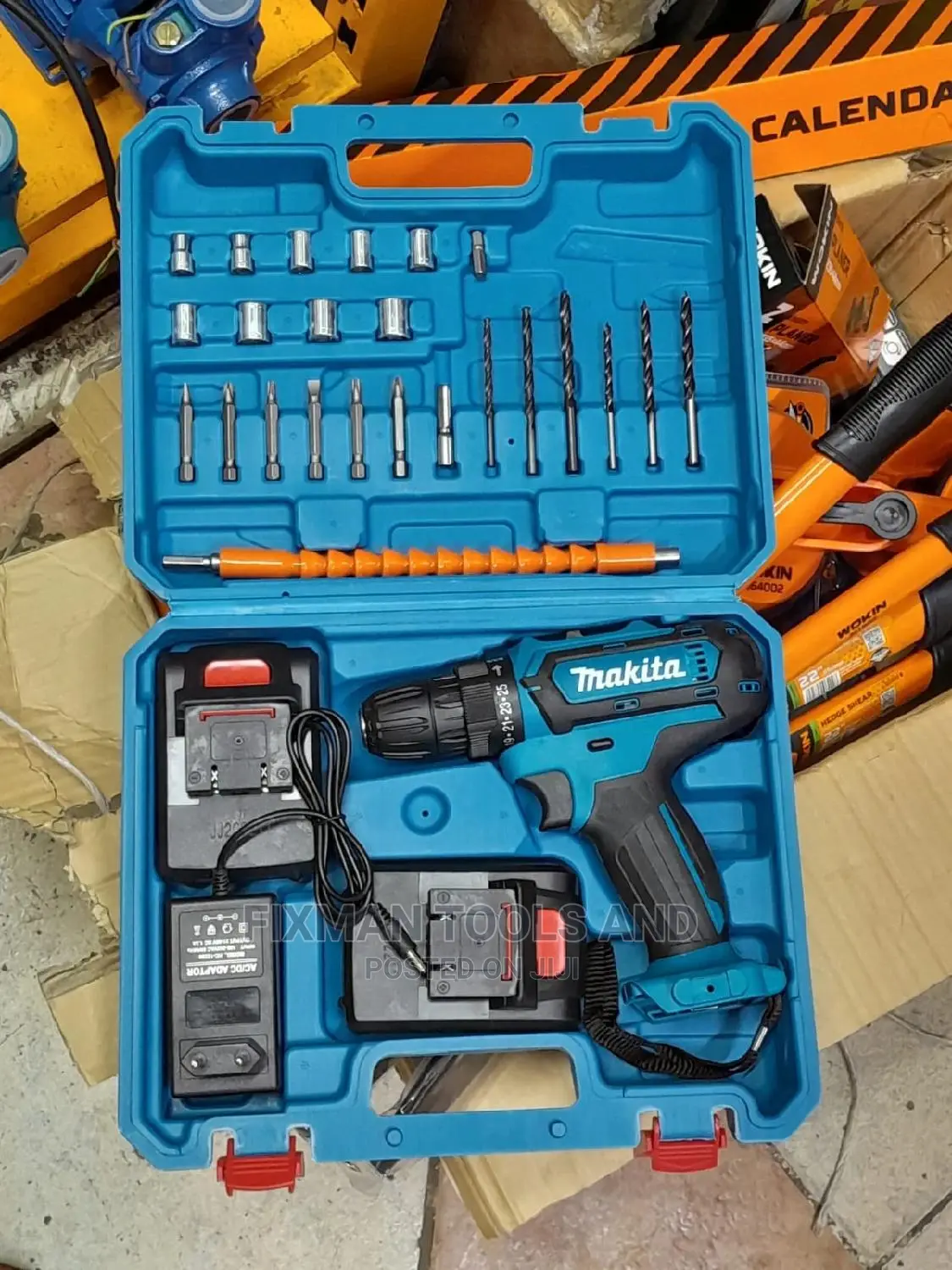 Makita Powerful Cordless Drill Set 48 V