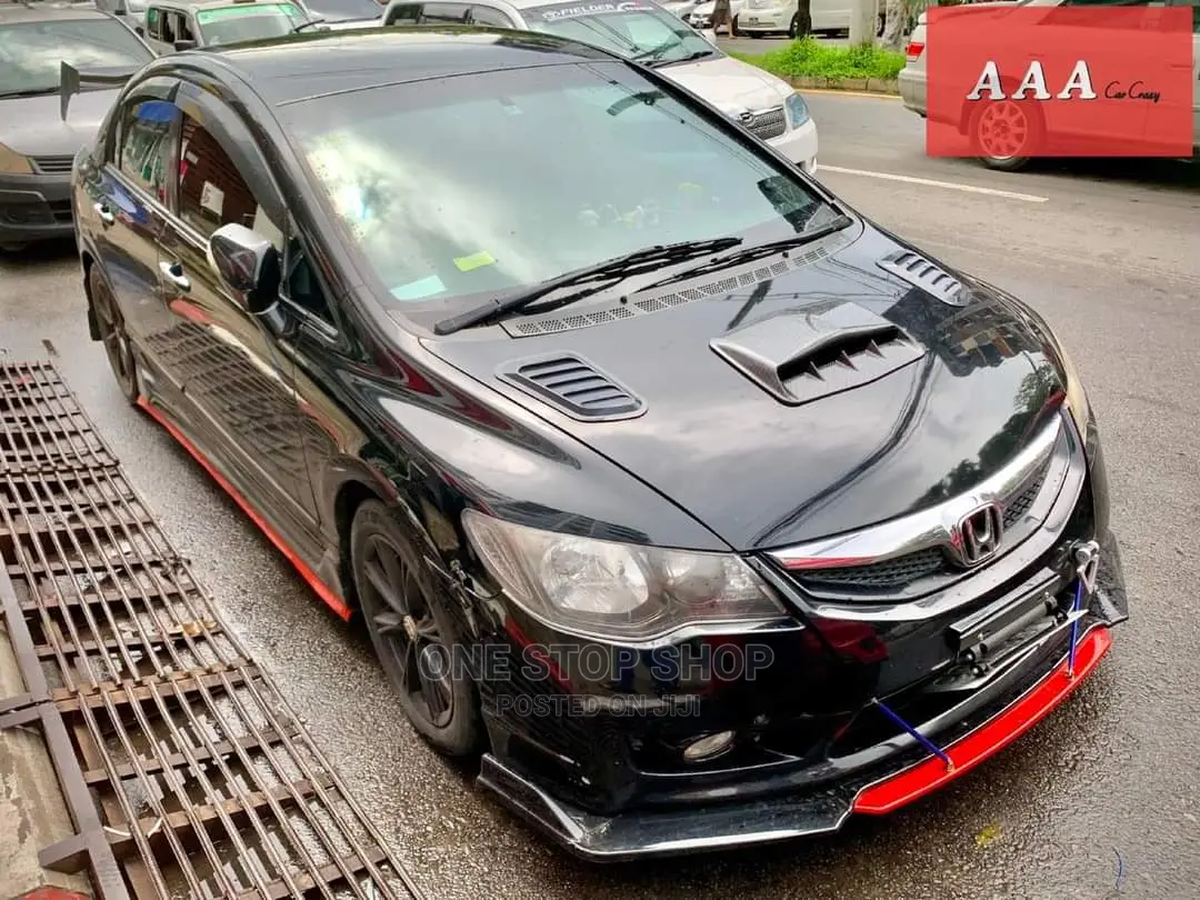 Car Fitted With Front Lip,Side Skirt,Bonnet Scoop