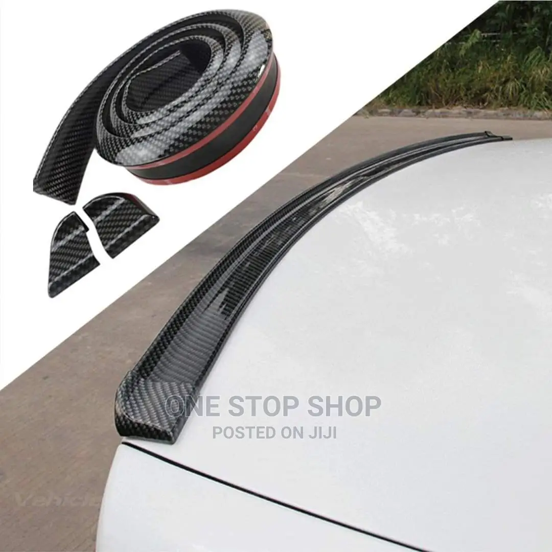 Car Fitted Rear Carbon Spoiler