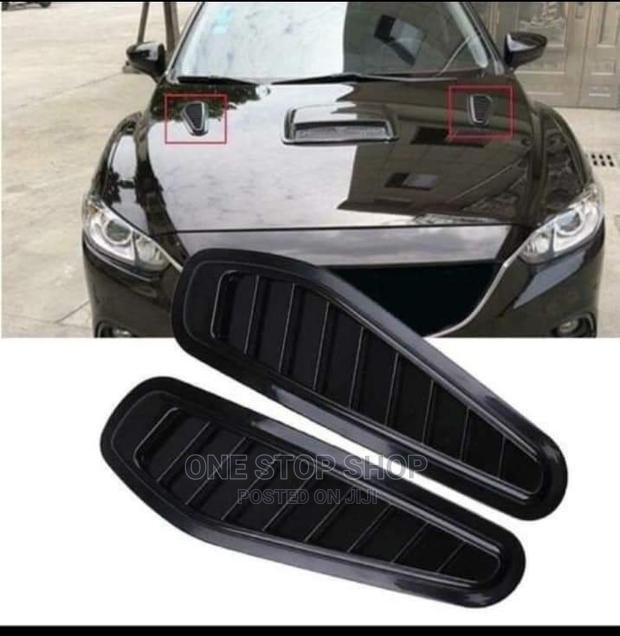 2pcs Bonnet Long Air Vent Hood