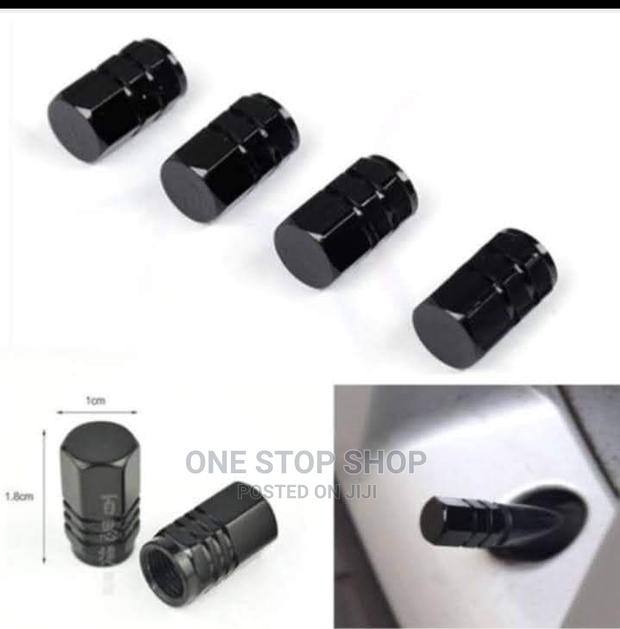 4pcs Universal Black Nozzle Caps