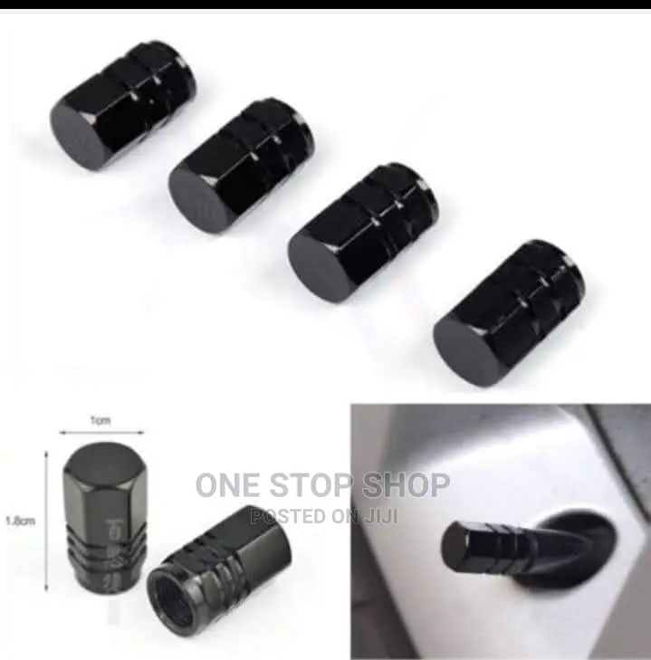 4pcs Universal Black Nozzle Caps