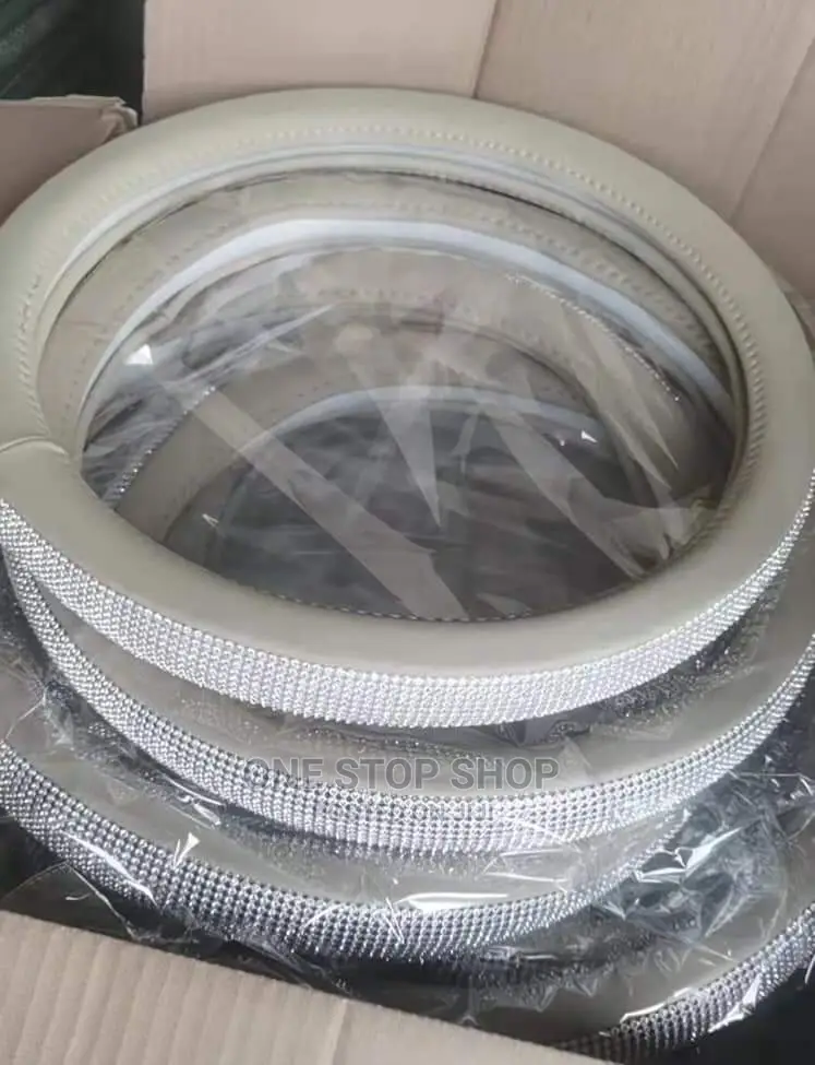 Glittering Universal Fit Classy Steering Wheel Covers
