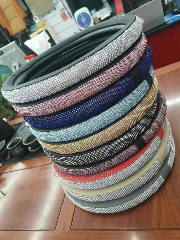Glittering Universal Fit Classy Steering Wheel Covers