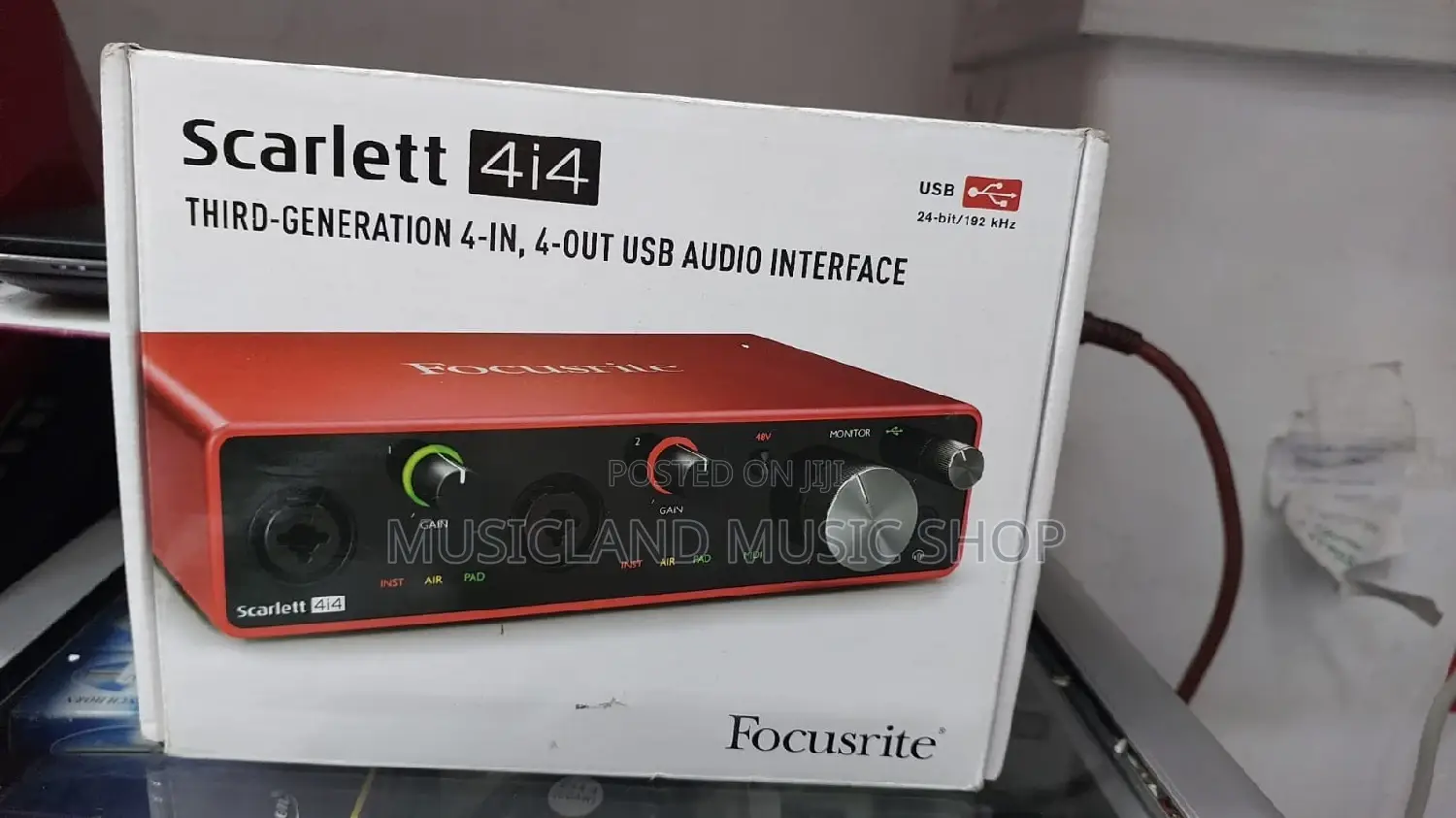 Scarlett Forcusrite 4i4 3rd Gen
