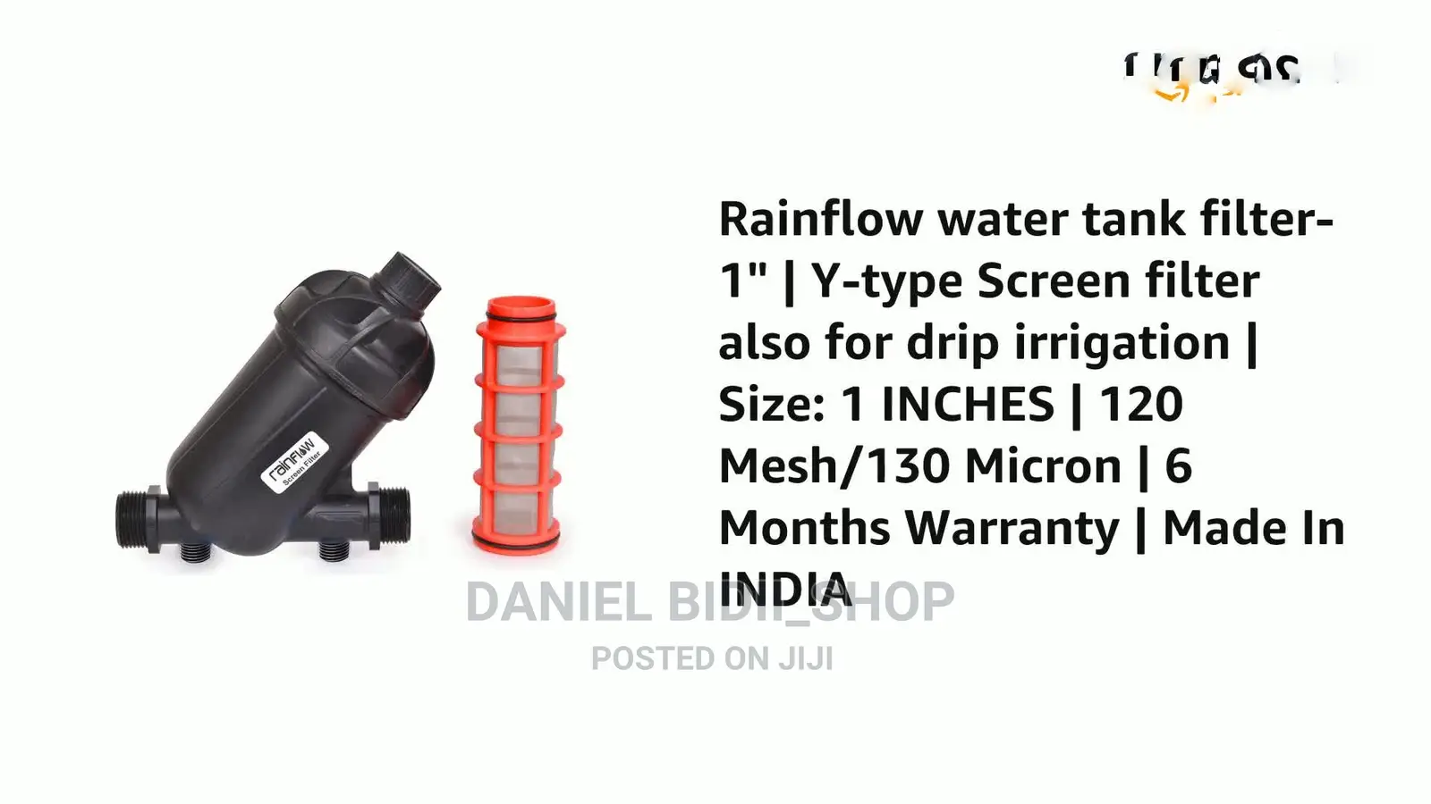 Rainflow Screen Filter