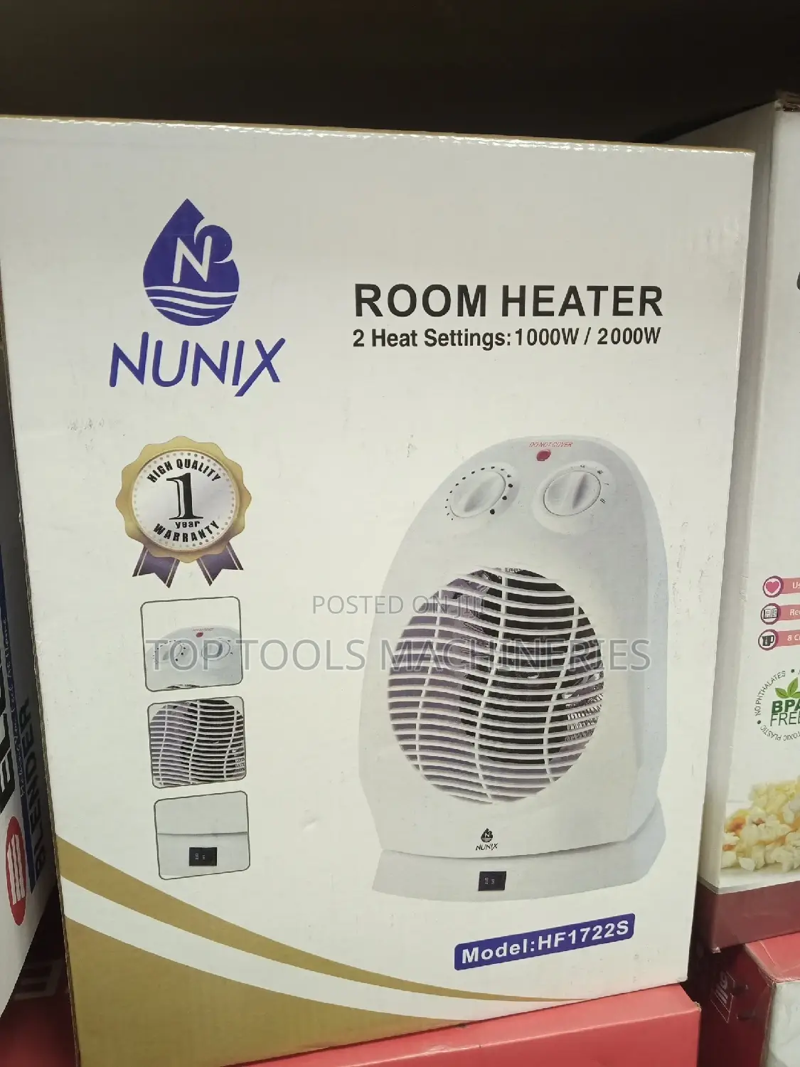 NUNIX Room Heater HF1722S