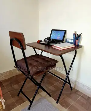 Foldable Work Desk Chair
