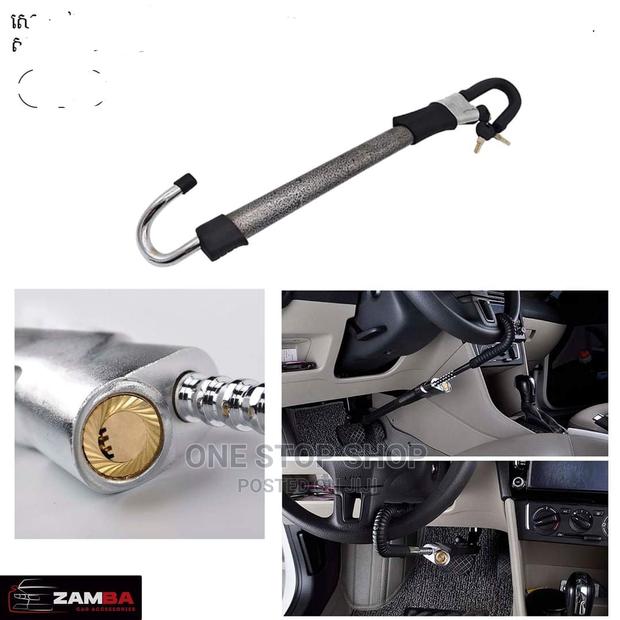 Steel Steering_pedal Antitheft Lock
