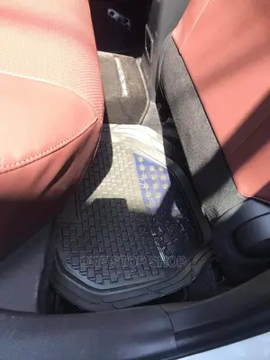 Car Fitted With Universal 5 Seater Black Mats