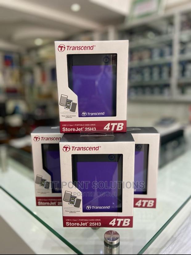 4tb Transcend External Harddisk - main view