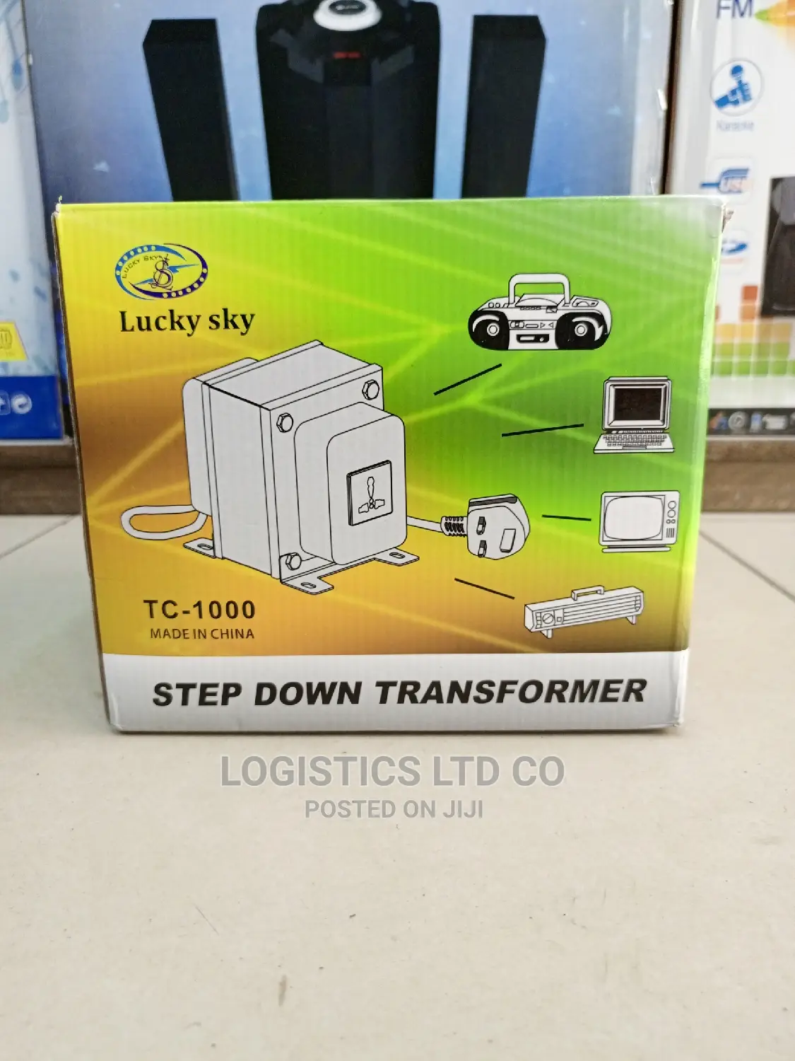 220v to 110v Step-Down Converter 1000W