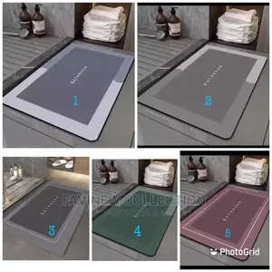 Super Absorbent Rectangle Anti Slip Mats