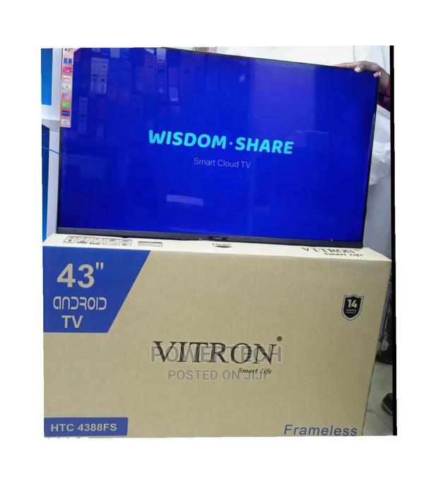 Vitron 43 Inches Smart Android Tv Frameless ^ - main view