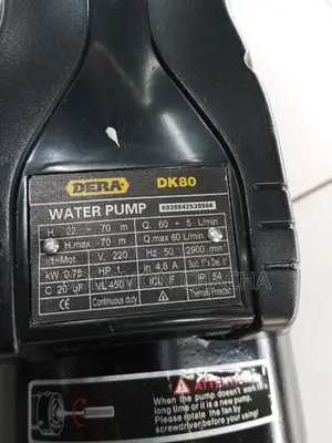 Dera 1hp 70m Booster Water Pump