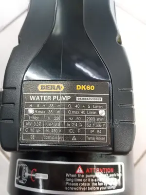 Dera 0.5hp 38m Booster Water Pump
