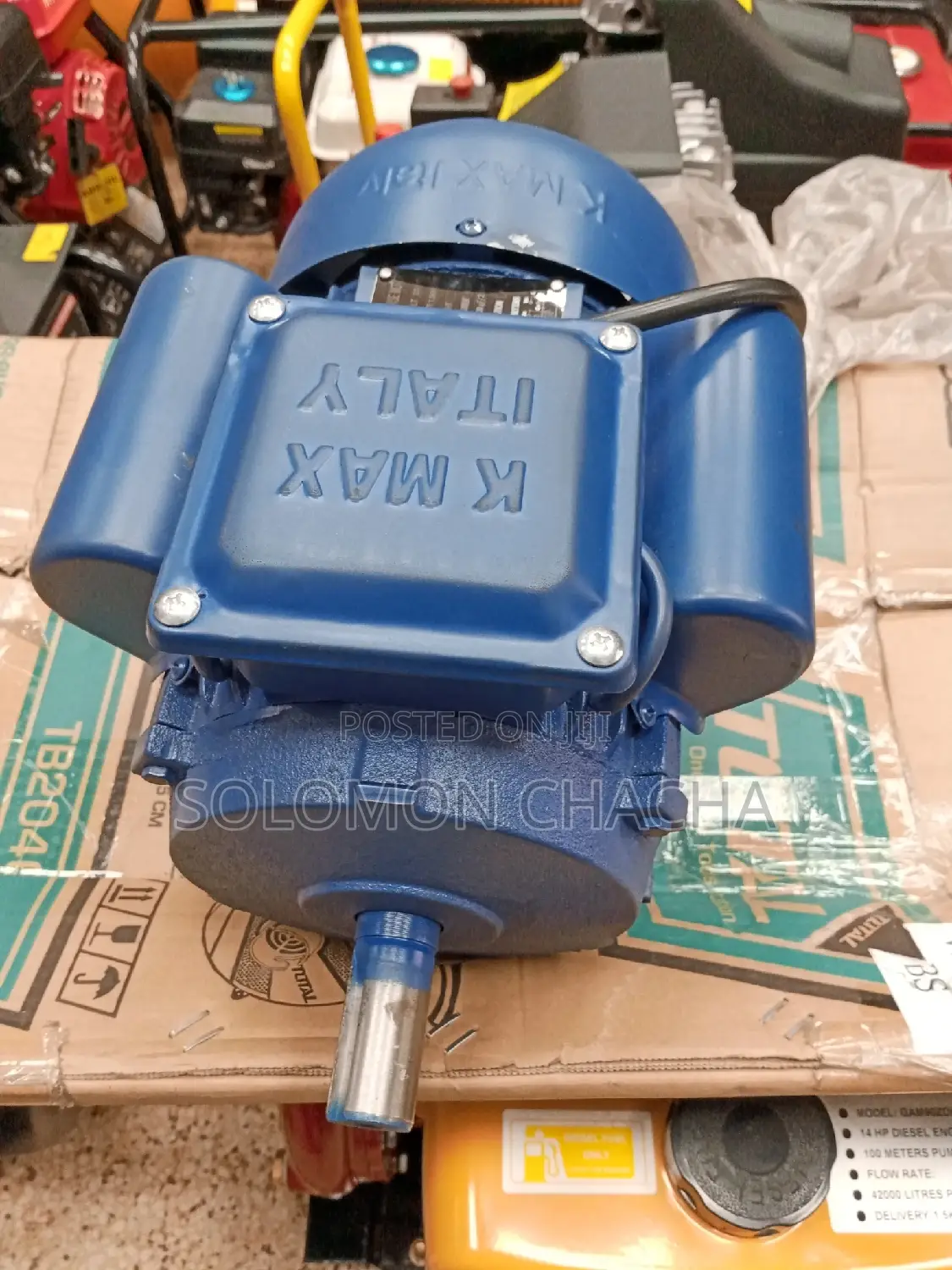 Kmax Italy 2HP 1.5KW Motor