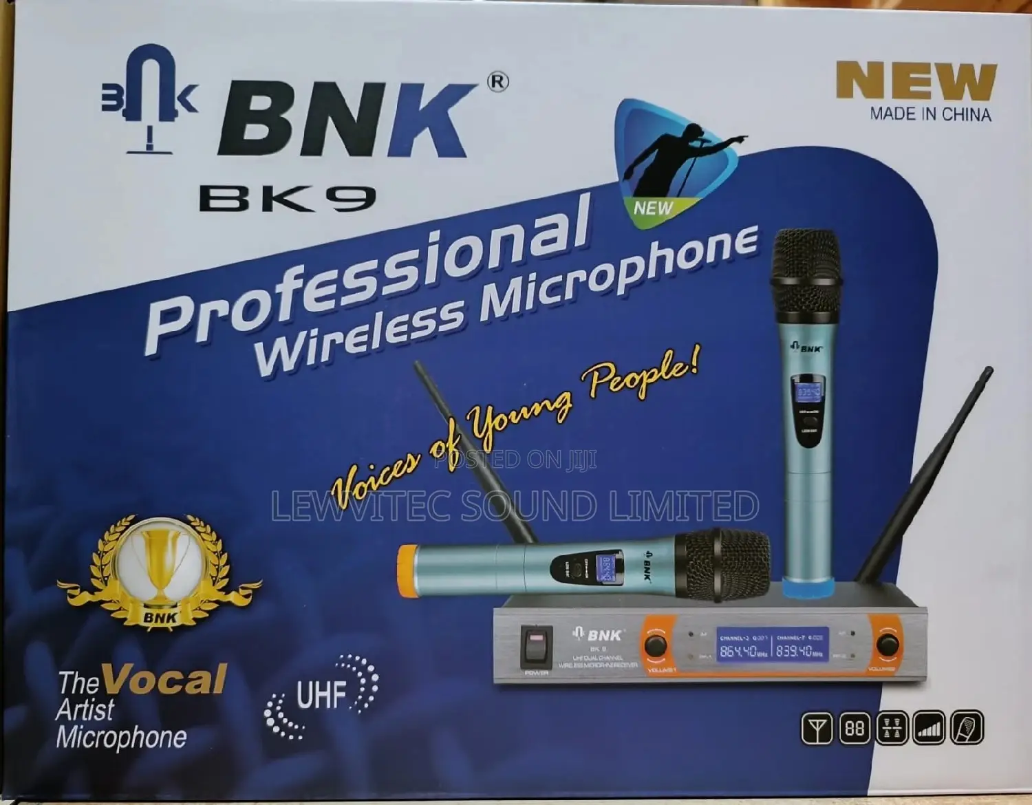 New Bnk Professional Wireless Microphone